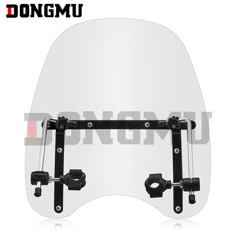 ABS placă și suport din aluminiu; personalizare disponibilă; stil deflector de vânt; model hpmp-d025; potrivire universală