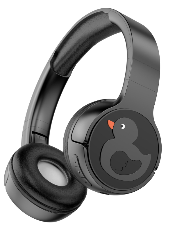 MZ Cartoon stil bežične slušalice za nošenje na glavi, slušalice za glavu, domet 10 m, Bluetooth 5.0, trajanje baterije 4–8 sati, stereo