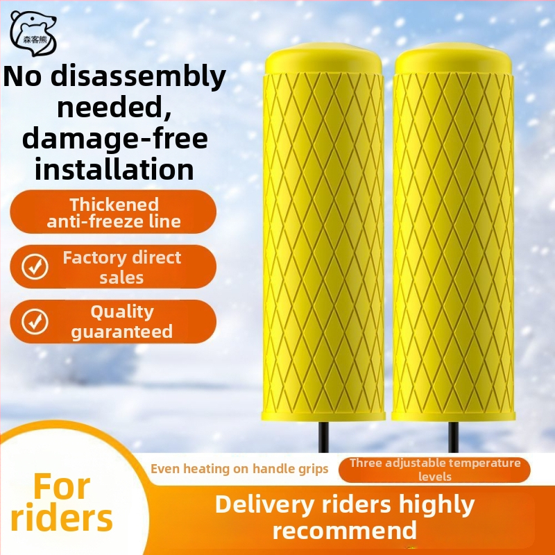 Ghidon încălzit universal pentru vehicule electrice — pentru curieri, compatibil cu motociclete și tricicluri, menține mâinile calde iarna