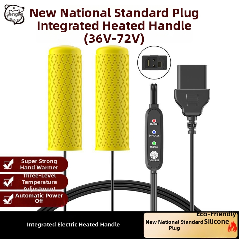Ghidon încălzit universal pentru vehicule electrice — pentru curieri, compatibil cu motociclete și tricicluri, menține mâinile calde iarna