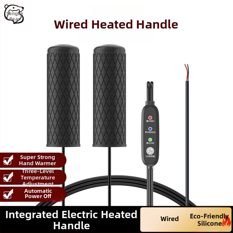 Ghidon încălzit universal pentru vehicule electrice — pentru curieri, compatibil cu motociclete și tricicluri, menține mâinile calde iarna