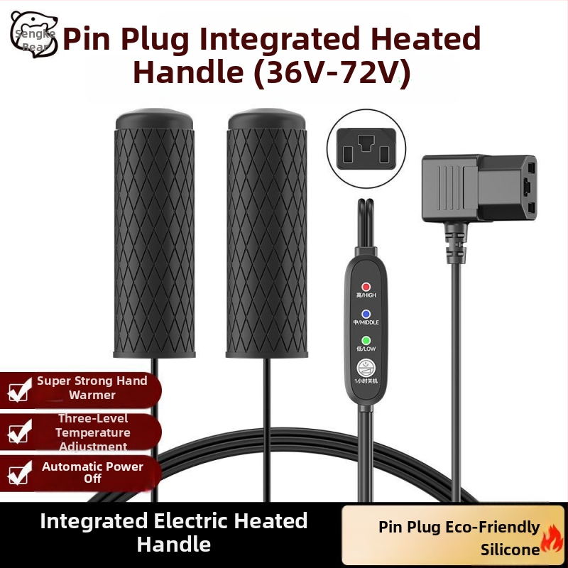 Ghidon încălzit universal pentru vehicule electrice — pentru curieri, compatibil cu motociclete și tricicluri, menține mâinile calde iarna