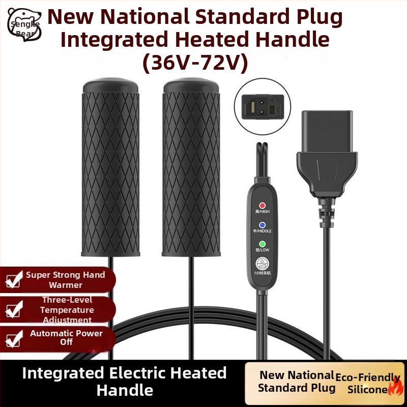 Ghidon încălzit universal pentru vehicule electrice — pentru curieri, compatibil cu motociclete și tricicluri, menține mâinile calde iarna