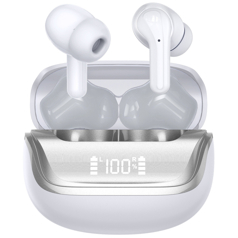 Prave bežične TWS slušalice s redukcijom šuma, Bluetooth 5.4, trajanje baterije preko 8 sati, digitalni zaslon, privatni model