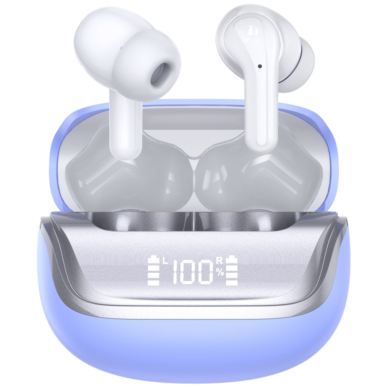 Prave bežične TWS slušalice s redukcijom šuma, Bluetooth 5.4, trajanje baterije preko 8 sati, digitalni zaslon, privatni model