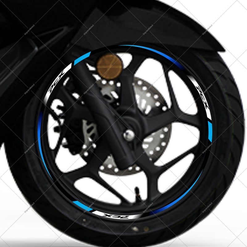 Naljepnica hub kotača Honda PCX160 – reflektirajuća, vodootporna dekorativna naljepnica za felne; Marka: Unparalleled; Model: Honda PCX160 wheel sticker