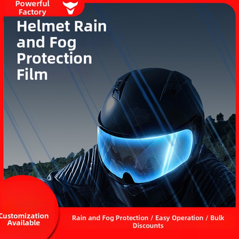Film proti zahmlievaniu prilby, PET materiál, pre prilby motocyklov a elektrických vozidiel, dlhodobý anti-fog efekt