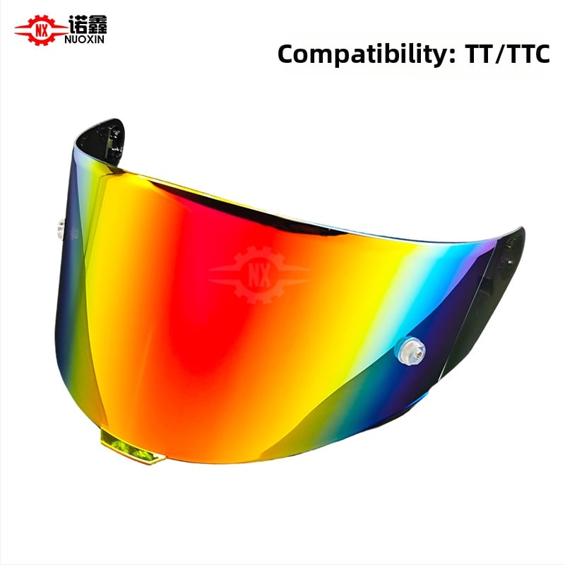 UNDER ARMY TT prilba štít — vlastné prispôsobenie, na jazdu, univerzálna anti-fog samolepka, TT model