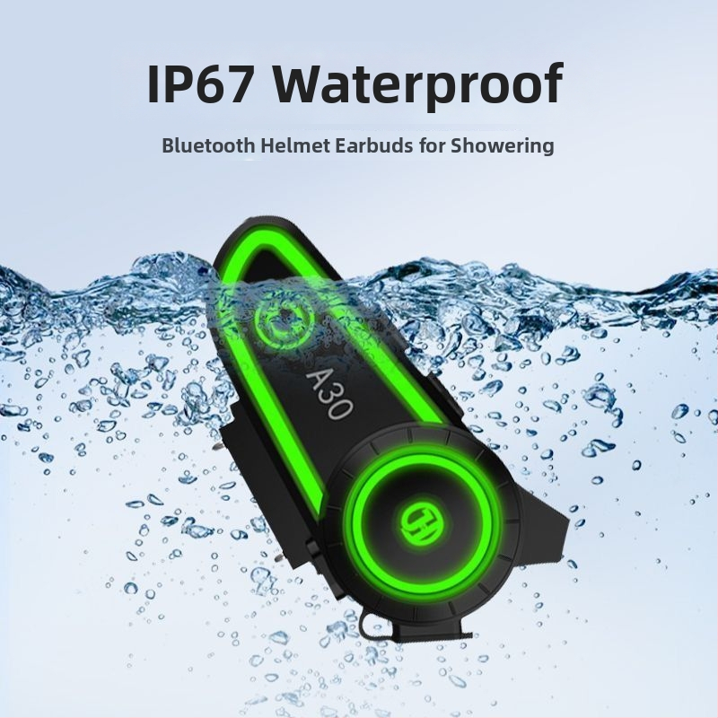 Cască pentru motocicletă cu față completă, intercom Bluetooth încorporat, impermeabilă, antiîngheț, reducere inteligentă a zgomotului