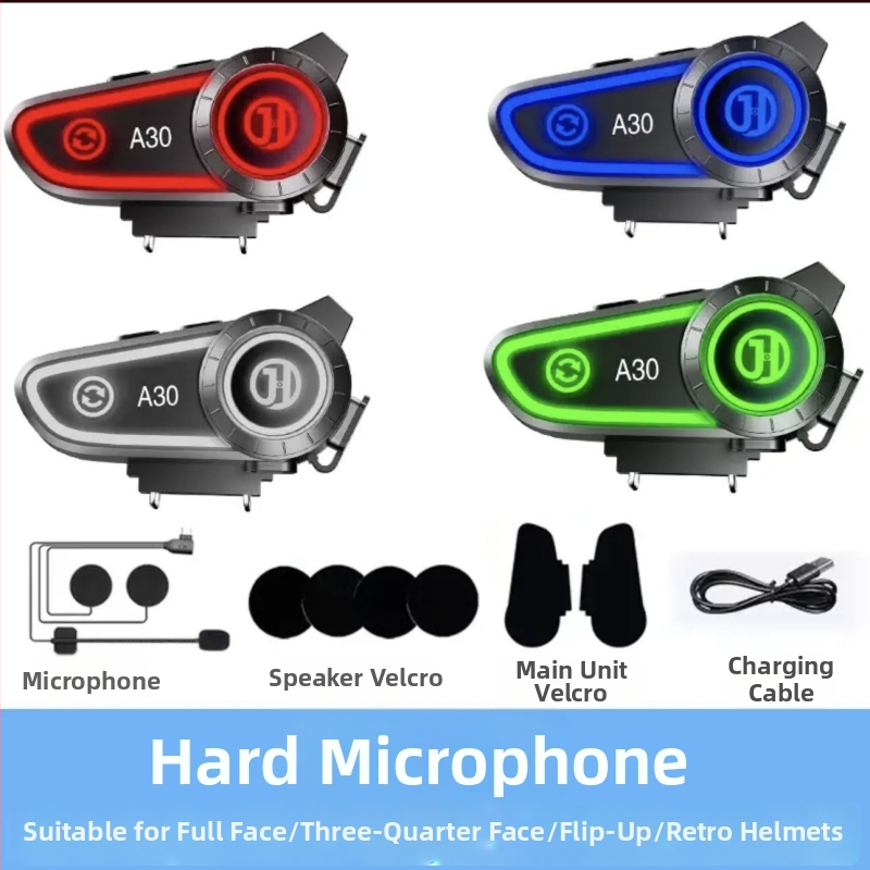 Cască pentru motocicletă cu față completă, intercom Bluetooth încorporat, impermeabilă, antiîngheț, reducere inteligentă a zgomotului