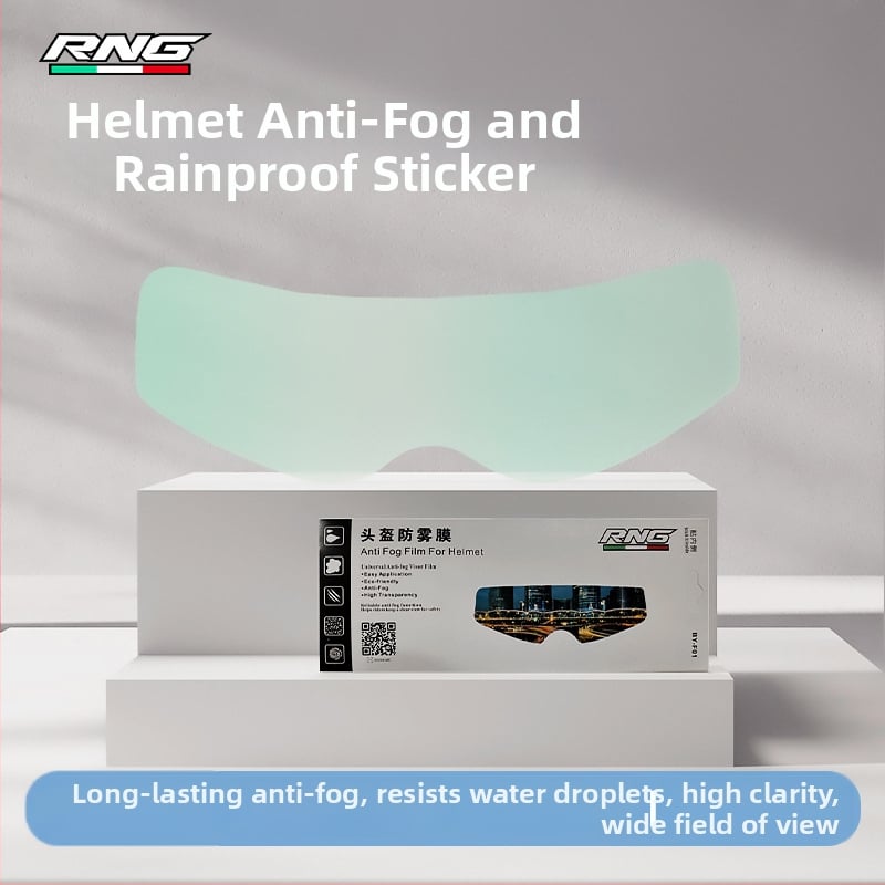 Филм за мотоциклетна каска против запотяване и дъжд — PET материал, HD качество