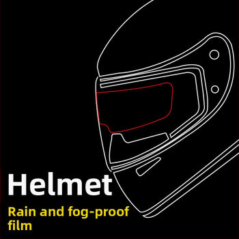 Fólia proti zahmlievaniu prilby YCC, model YCC-061, odolná dažďu a zahmlievaniu