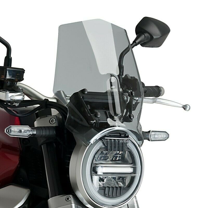 Prednji vjetrodeflektor za Honda CB650R (2019–2023) i CB1000R (2018–2020); Materijal: PC plastika; Stil: vjetrodeflektor