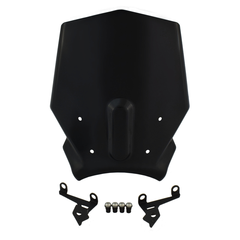 Prednji vjetrodeflektor za Honda CB650R (2019–2023) i CB1000R (2018–2020); Materijal: PC plastika; Stil: vjetrodeflektor