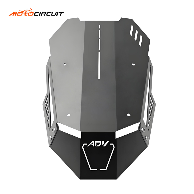 Prednje staklo od aluminijske legure Qdf68 za Yamaha MT07 2018-2020, otporno na vjetar – Motocircuit