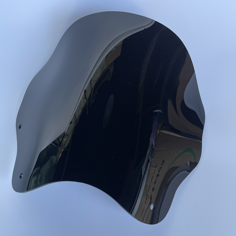 Παρμπρίζ για Yamaha V-Max 1200/1300 — κατασκευή από υψηλής ποιότητας πλαστικό, συμβατό με τα μοντέλα V-Max 1200 και 1300