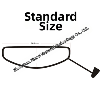 Univerzálny USB vykurovací náplasť na prilbu — anti-fog, odmrazovanie, PET materiál, model DJR202401