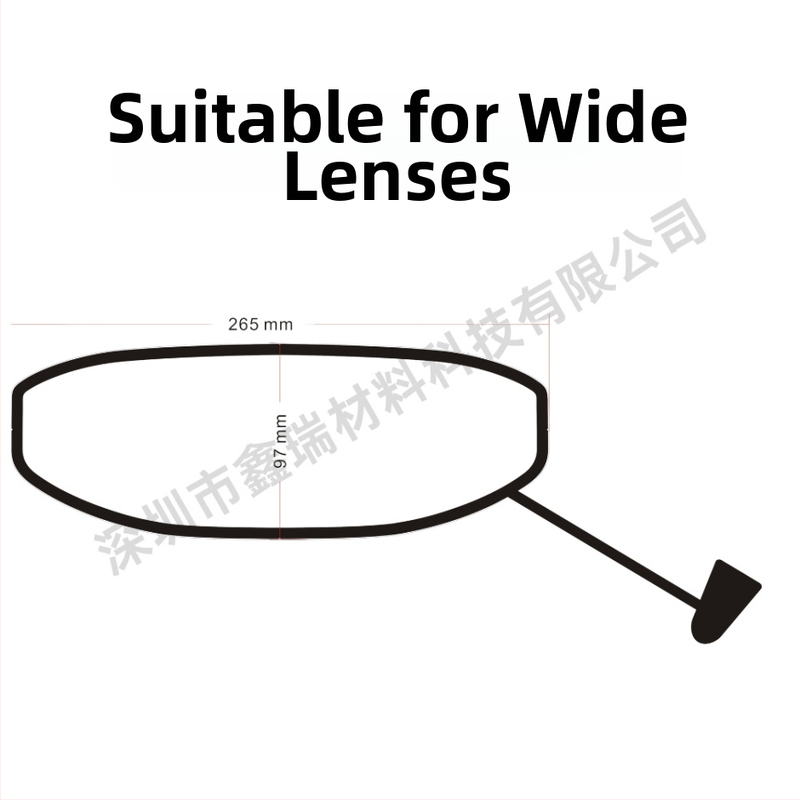 Univerzálny USB vykurovací náplasť na prilbu — anti-fog, odmrazovanie, PET materiál, model DJR202401