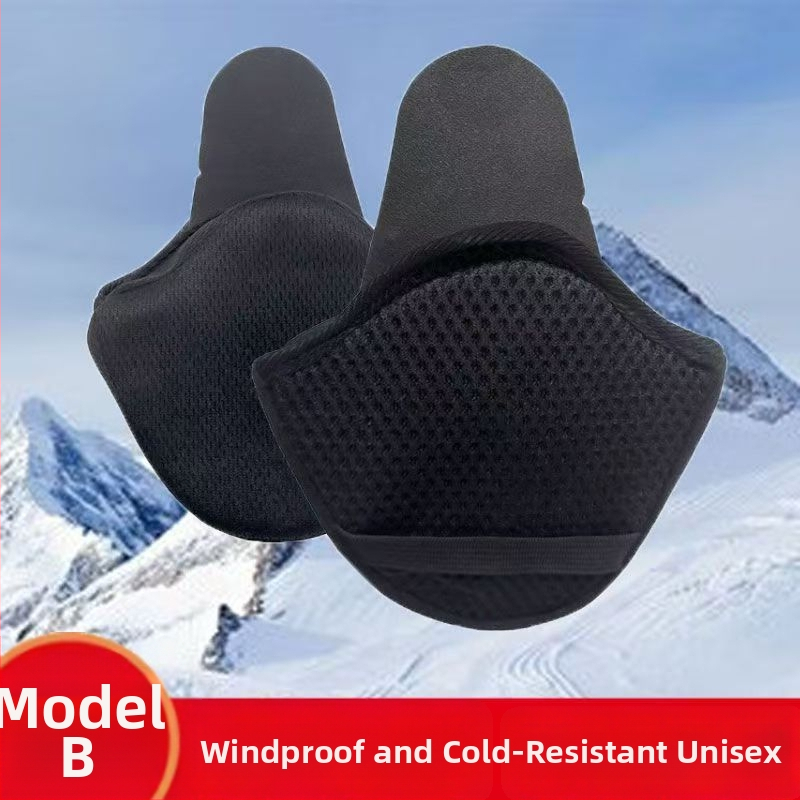 Prilba pre motocykel/elektrické vozidlo s odnímateľnými ochrannými ušami, fleecová podšívka, Model Tkps-001, Prispôsobiteľné