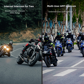 Motocyklová prilba so slúchadlom Bluetooth a vstavaným interkomom (Kanál: Mono; Funkcia: 20394172955; Značka: Other; Séria: Other)