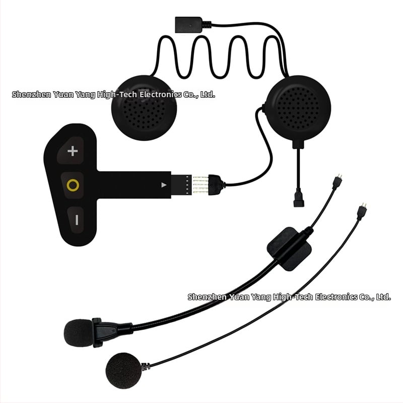 Bluetooth ασύρματο σετ για κράνος 5.2 | τοποθετείται στο κράνος | εμβέλεια 20 μ | αυτονομία >8 ώρες | IPX6 αδιάβροχο