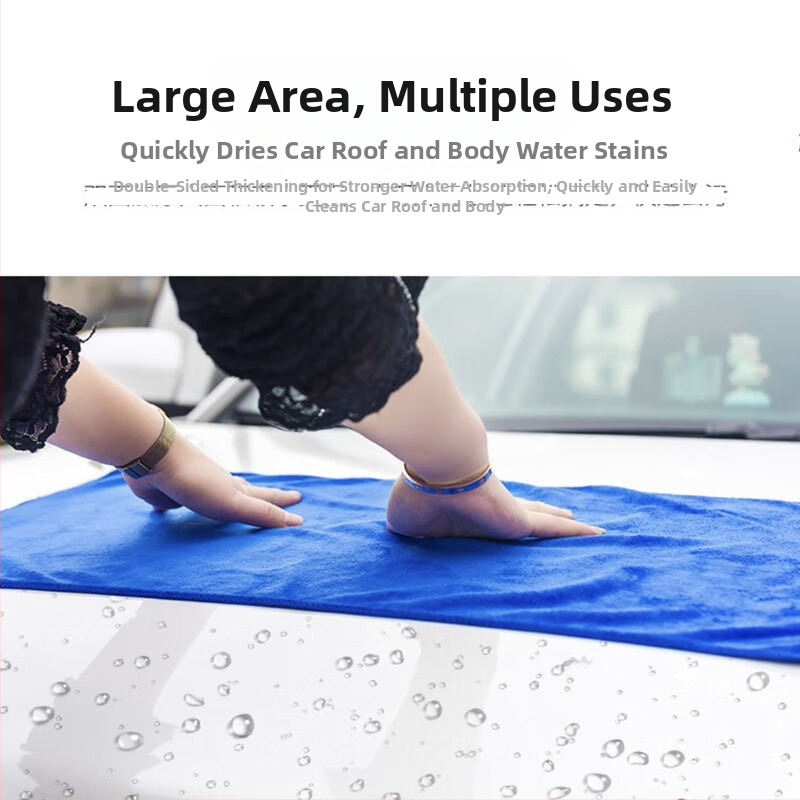 Balance Chaohui hrubšia mikrovláknová handrička na umývanie auta – viacúčelová