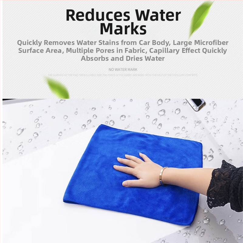 Balance Chaohui hrubšia mikrovláknová handrička na umývanie auta – viacúčelová