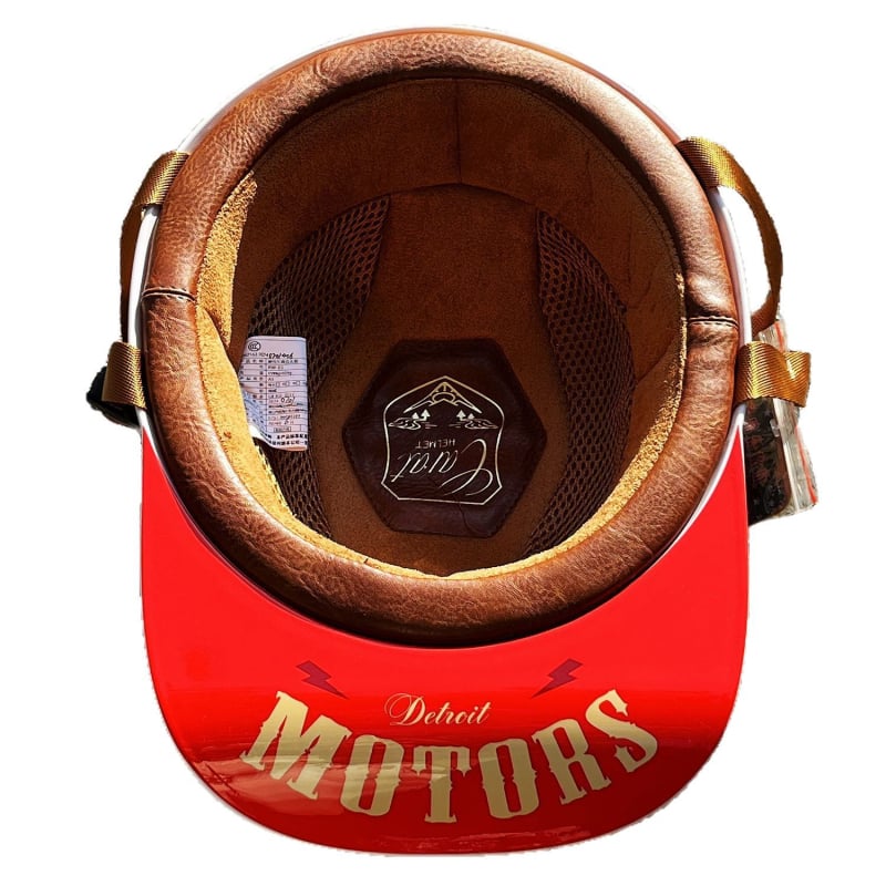 ABS polu kaciga za motocikl, retro stil, ljetna uporaba