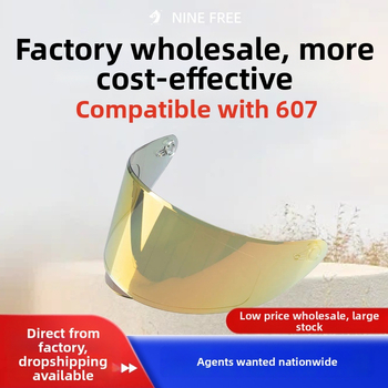 Šošovka prilby s UV ochranou a proti oslneniu, model 607, predný štít pre elektrické vozidlá, motocykle a skútre