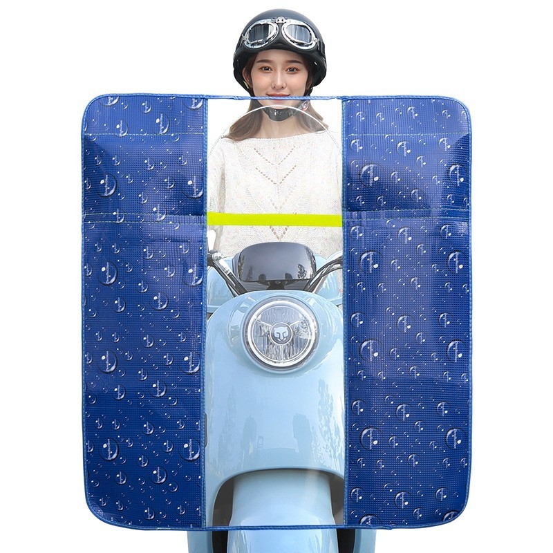 Μπροστινό αεροφράγμα για ηλεκτρικό μοτοποδήλατο και ηλεκτρικό αυτοκίνητο – PVC, αναδιπλούμενο, HD διαφανής ασπίδα