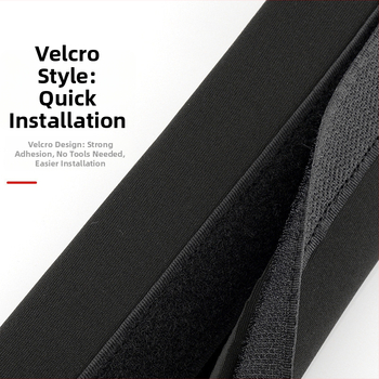 LeSiracing Zaštitni pokrov prednjeg amortizera, s Velcro zatvaračem, najlon materijal