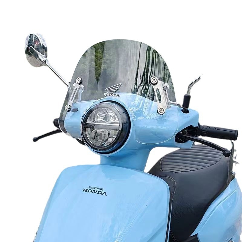 Honda NS125LA – prednje vjetrobran, dodatak za modifikaciju zaštite od vjetra