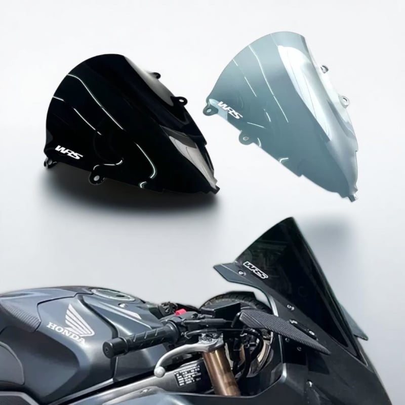 Windshield για Honda CBR650R 19-24, polycarbonate, συμβατό με CBR500R/CBR400R, λειτουργία HD