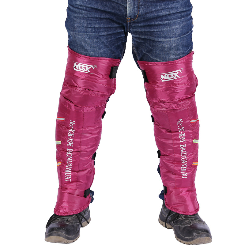 Térdvédők motorkerékpárhoz és elektromos járművekhez - téli meleg, vízálló, szélálló, vastagított PVC lábszárvédő