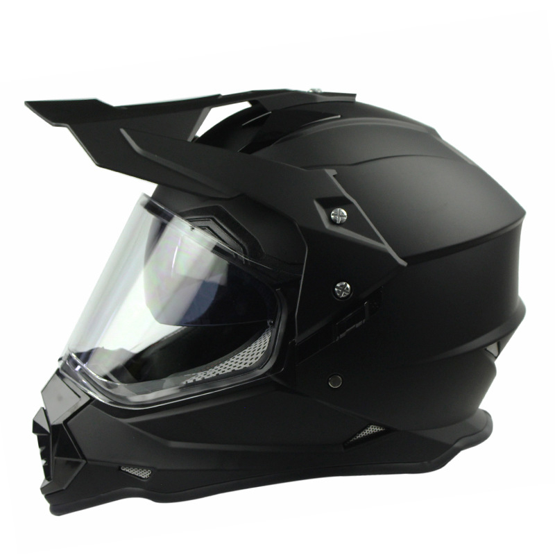 Cască de motocicletă - Full-Face Rally, ABS, certificat DOT, pentru drum și off-road, toate anotimpurile