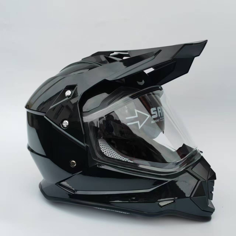 Cască de motocicletă - Full-Face Rally, ABS, certificat DOT, pentru drum și off-road, toate anotimpurile