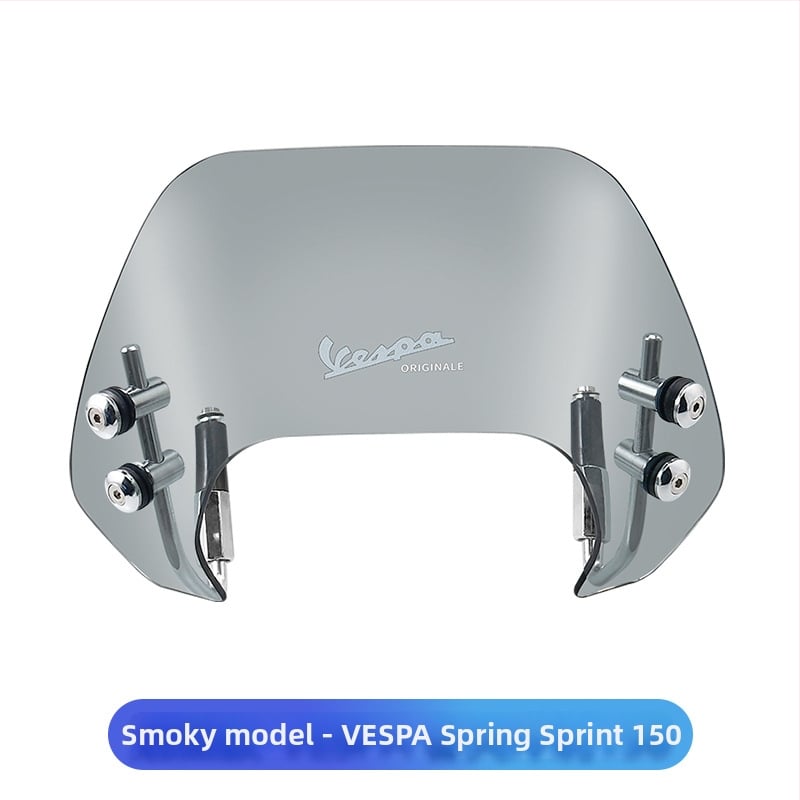 Vetrobran za Vespa Sprint 150 – model HP-DF030, materijal: smola, stil: vetrobran, kompatibilan s Vespa Sprint 150, funkcija: HD