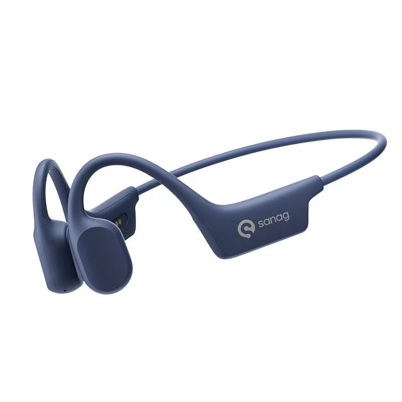 Ακουστικά Bluetooth αγωγής μέσω αέρα με ενσωματωμένη μνήμη, Bluetooth 5.3, εμβέλεια 10 μ., διάρκεια μπαταρίας 4–8 ωρών, IPX6 αδιάβροχα