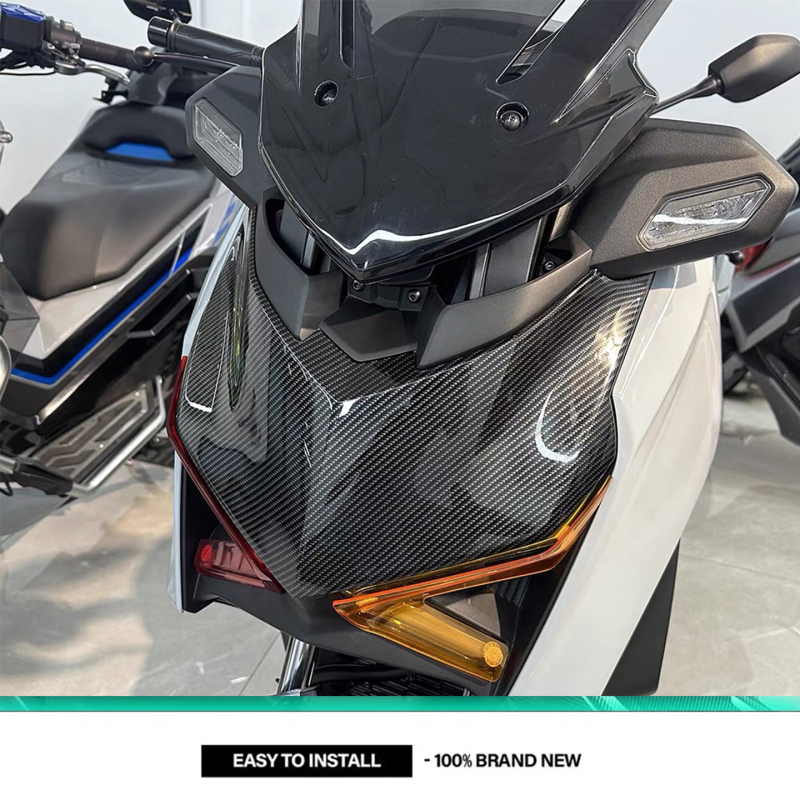 Prednji vanjski kućište za Yamaha XMAX300 - dekorativni zaštitni poklopac, stil vjetrobranskog stakla, model xmax300, brend KUANXUN, materijal PP