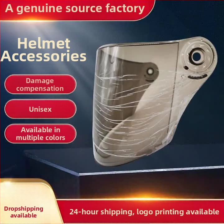 AWN motocyklová prilba s priehľadnou šošovkou – prispôsobiteľné spracovanie, licencovaná súkromná značka