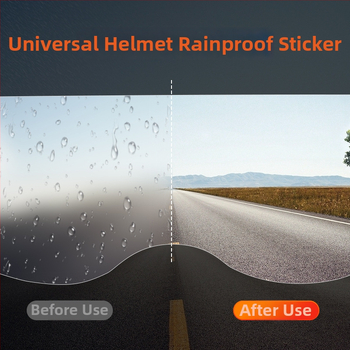 BYB/Abijah Film pentru viziera căștii, anti ceață, impermeabil, HD transparent pentru ciclism, model M-01/02