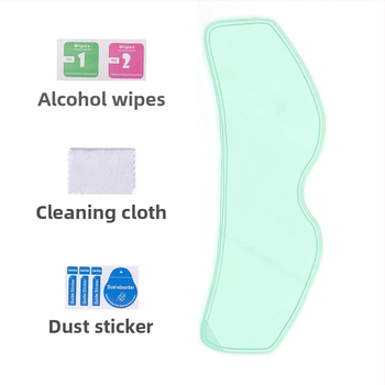 BYB/Abijah Film pentru viziera căștii, anti ceață, impermeabil, HD transparent pentru ciclism, model M-01/02