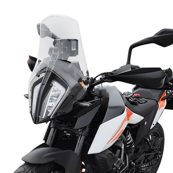 PC plastični vjetrobran za KTM 390/790/890 Adventure motocikl, težina 1,7 kg