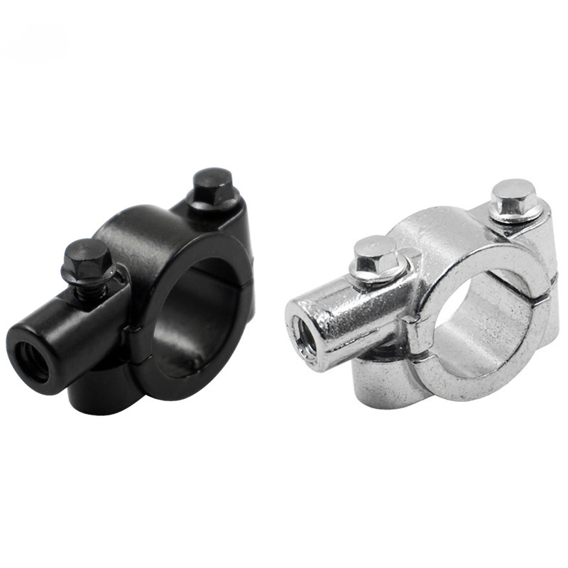 Držač ogledala za motocikl i držač upravljača, kompatibilno s M8/M10, aluminij