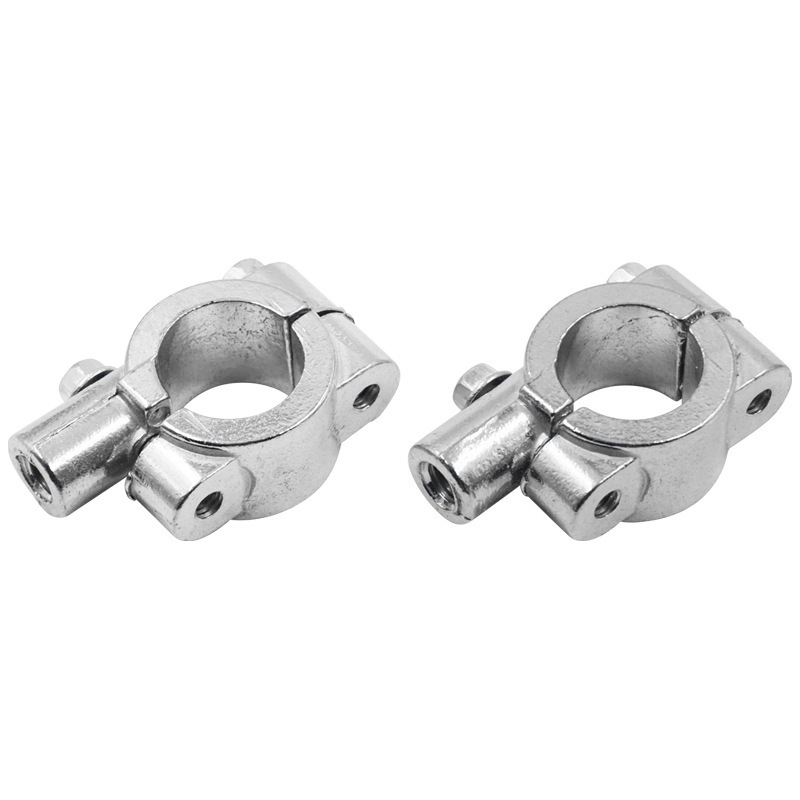 Držač ogledala za motocikl i držač upravljača, kompatibilno s M8/M10, aluminij