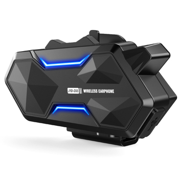 Kaciga za motocikl s Bluetooth slušalicom i interkomom za 8 osoba, ABS