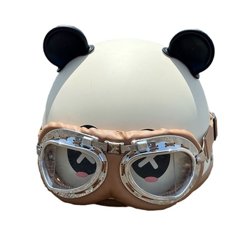 Casca de motocicletă ABS, tip half-helmet, unisex, 3C certificată, pentru toate anotimpurile