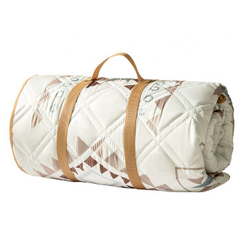 Megvastagított piknik és kemping matrac alumínium fóliával, vízálló, összecsukható EVA anyagú, több személyes használatra, Chunya szövet