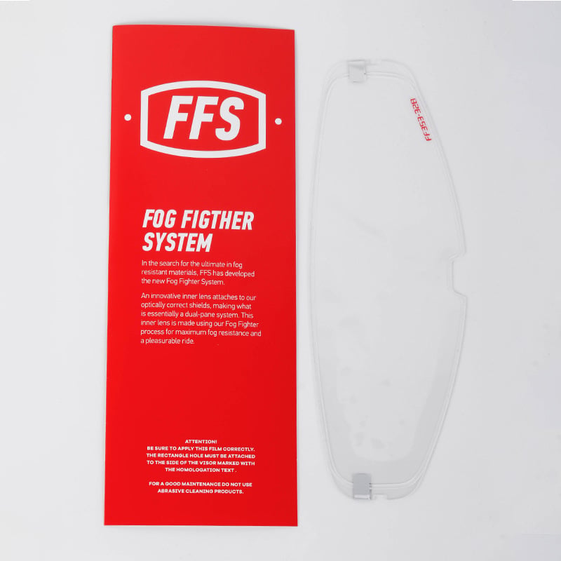 LS2 univerzalni anti-fog patch za vizir kacige – PC materijal | Knight goggles stil | kompatibilno FF320/328/353/390/397