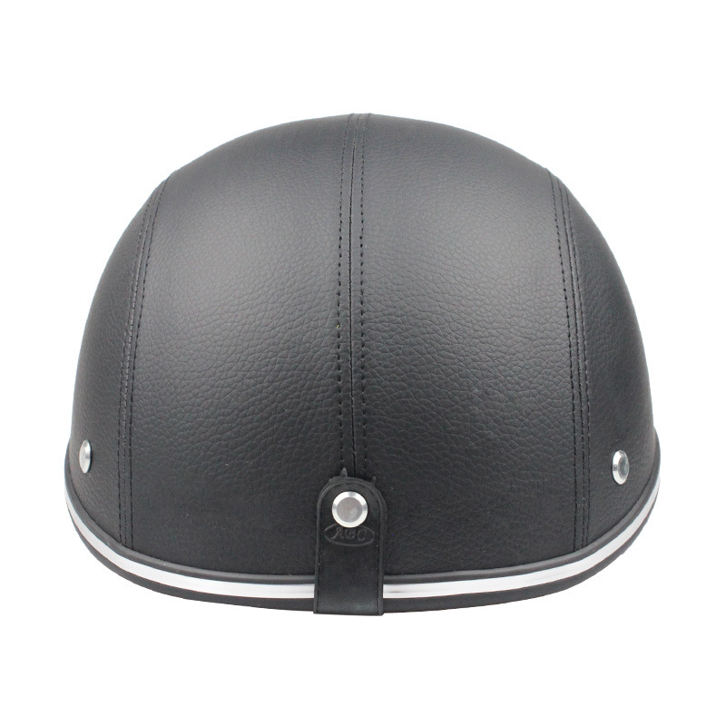 Yi Xuan Bao Cască de ciclism – Cască semi, ABS plastic și PU piele, design cu protecție solară